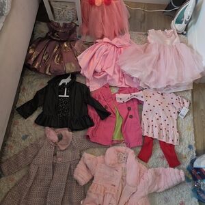 Pink and Red Kids Costume Dress